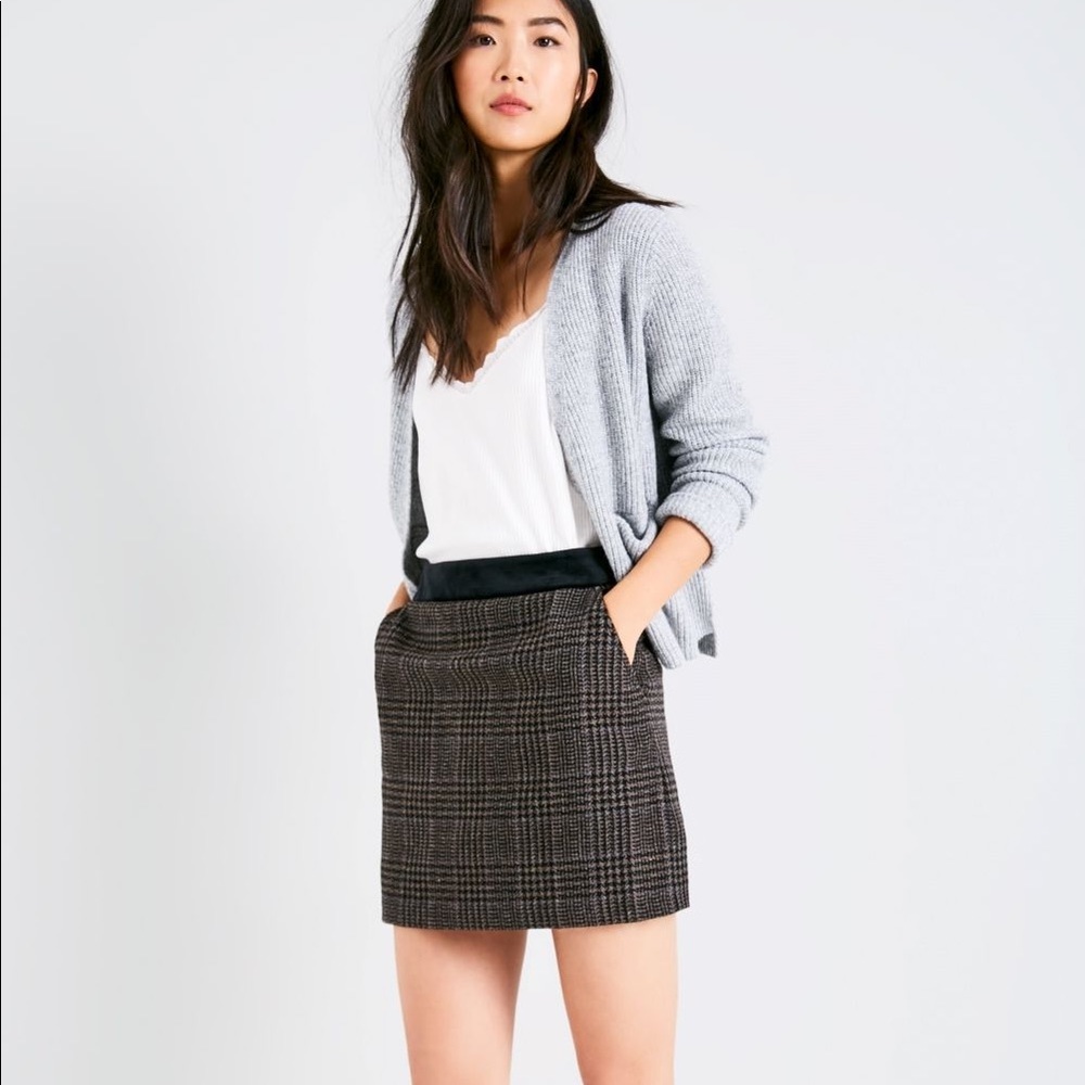 Jack Wills Plaid Skirt
